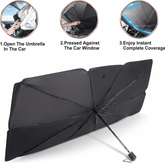 Foldable Car Windshield Sun Shade Umbrella