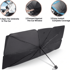 Foldable Car Windshield Sun Shade Umbrella